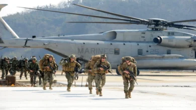 جنود وزارة الدفاع الأمريكية